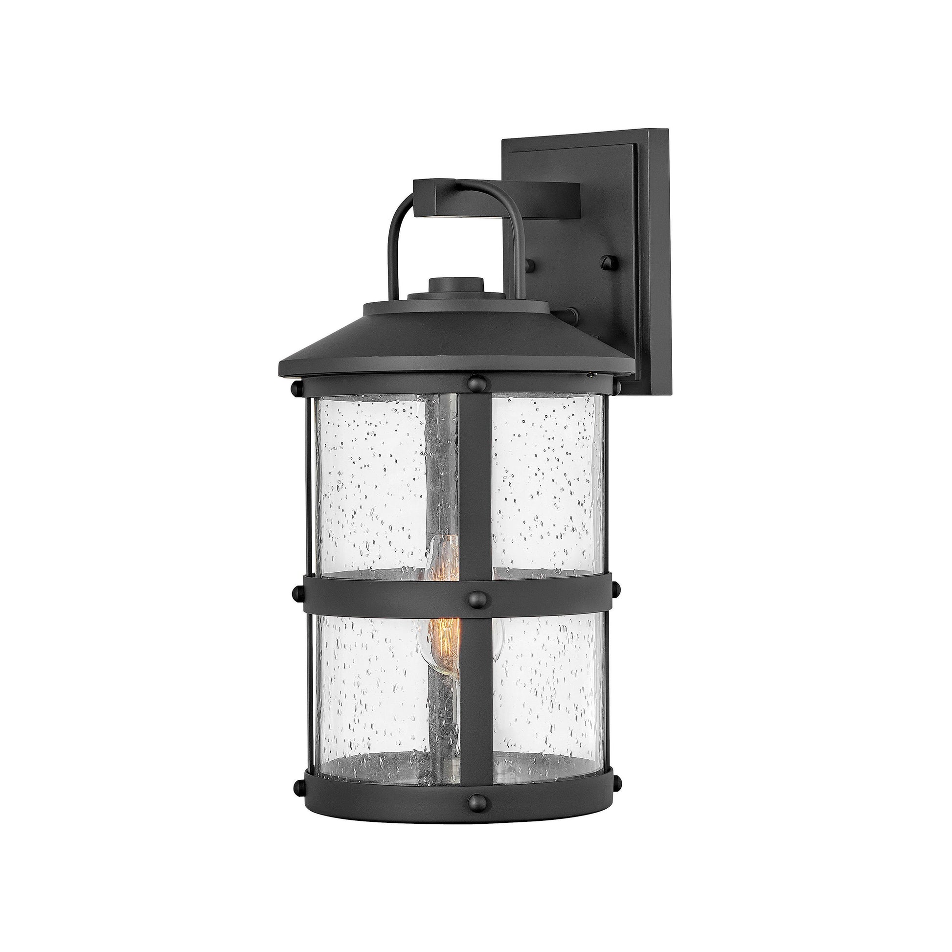 Lakehouse Outdoor Wall Light in Black (Medium).