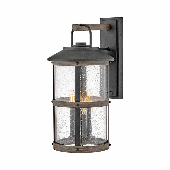 Lakehouse Outdoor Wall Light in Aged Zinc (X-Large).