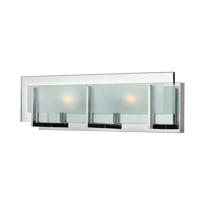 Latitude Bath Vanity Light in Chrome (2-Light).