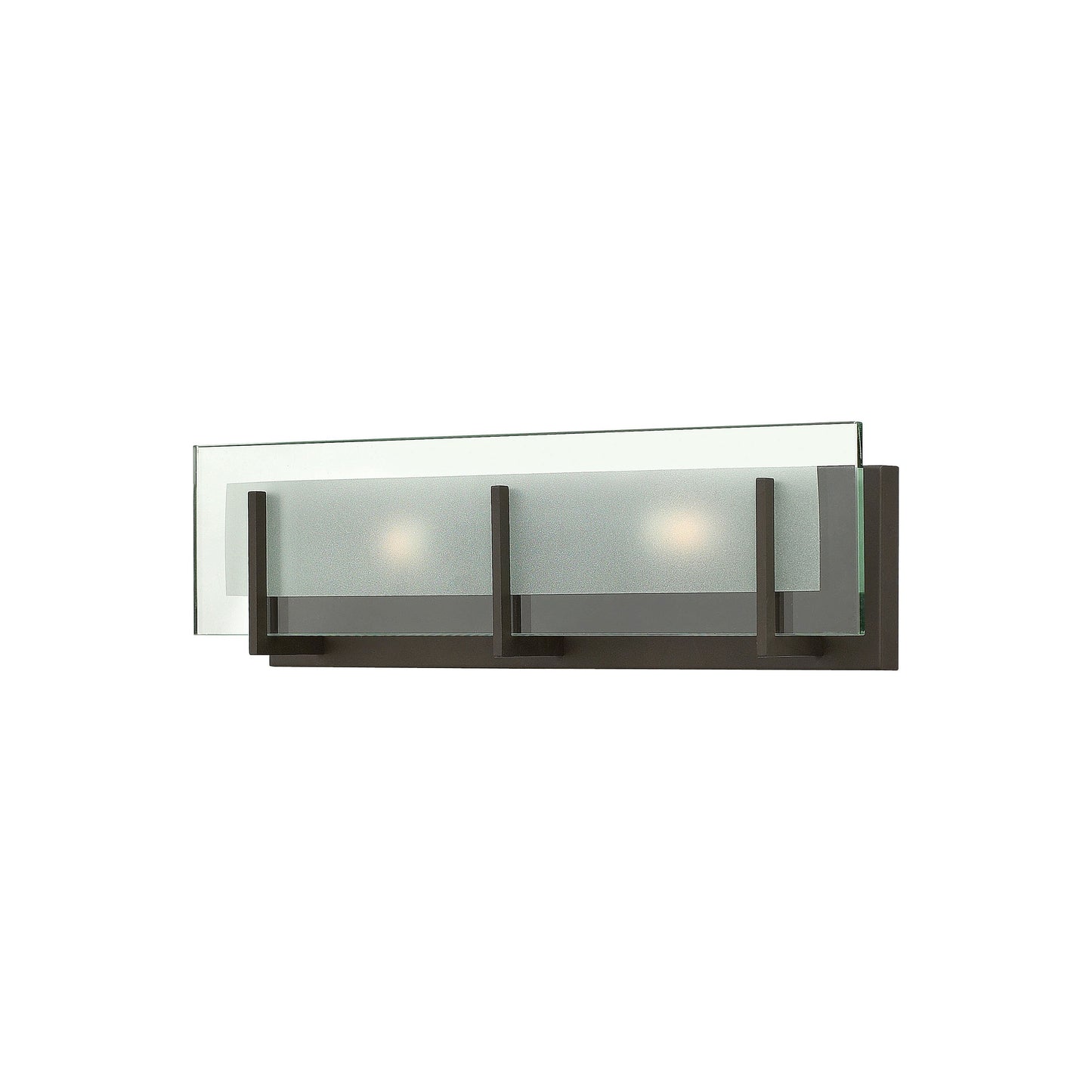 Latitude Bath Vanity Light in Oil Rubbed Bronze (2-Light).