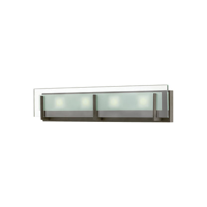 Latitude Bath Vanity Light in Oil Rubbed Bronze (4-Light).