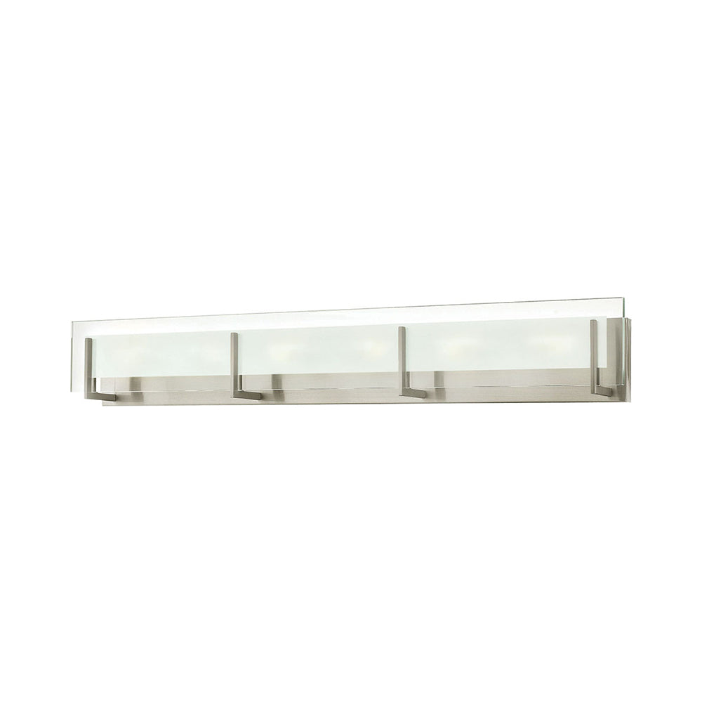 Latitude Bath Vanity Light in Brushed Nickel (6-Light).