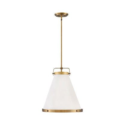 Lexi Pendant Light in Lacquered Brass (Medium).