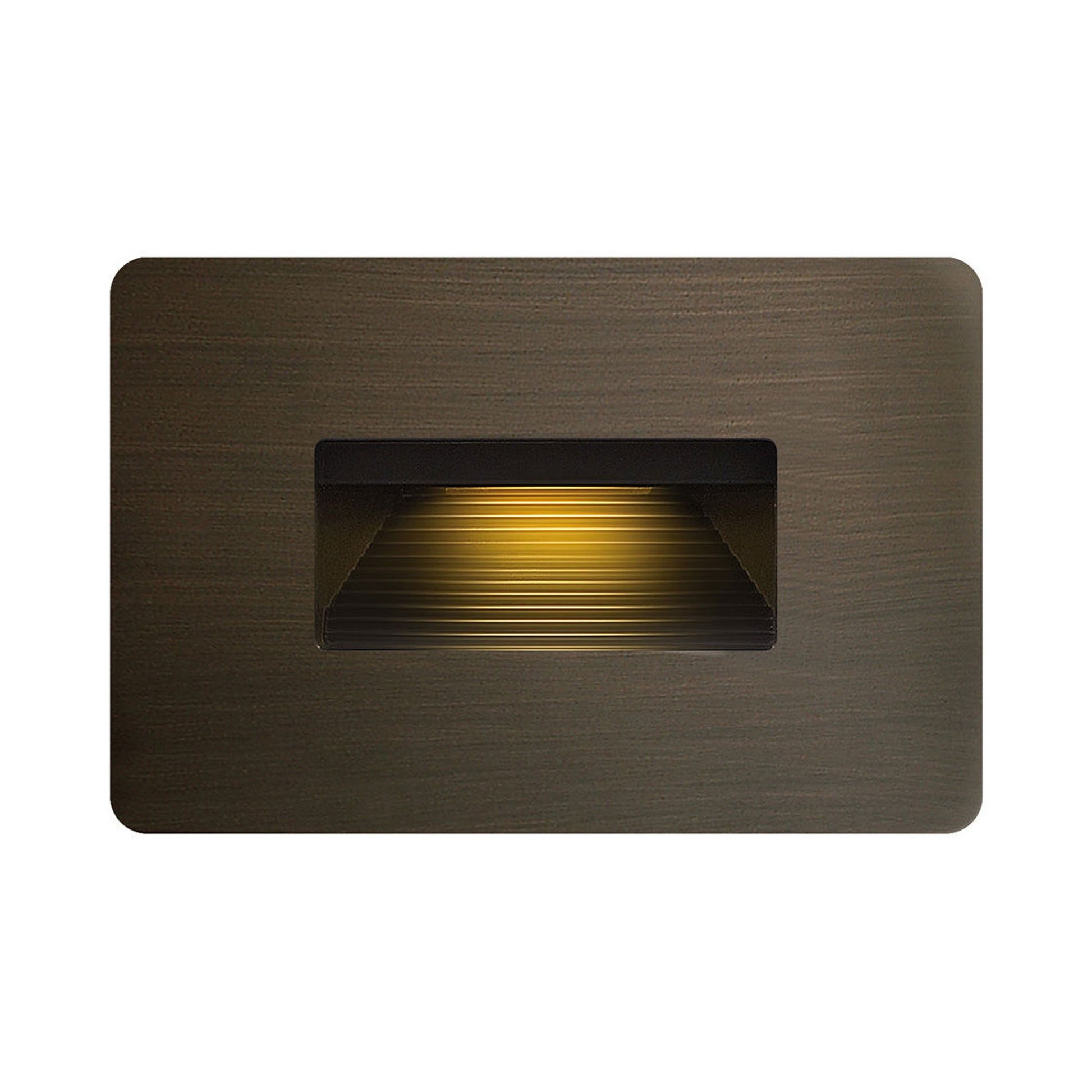 Luna LED Step Light in Matte Bronze (4.5-Inch).