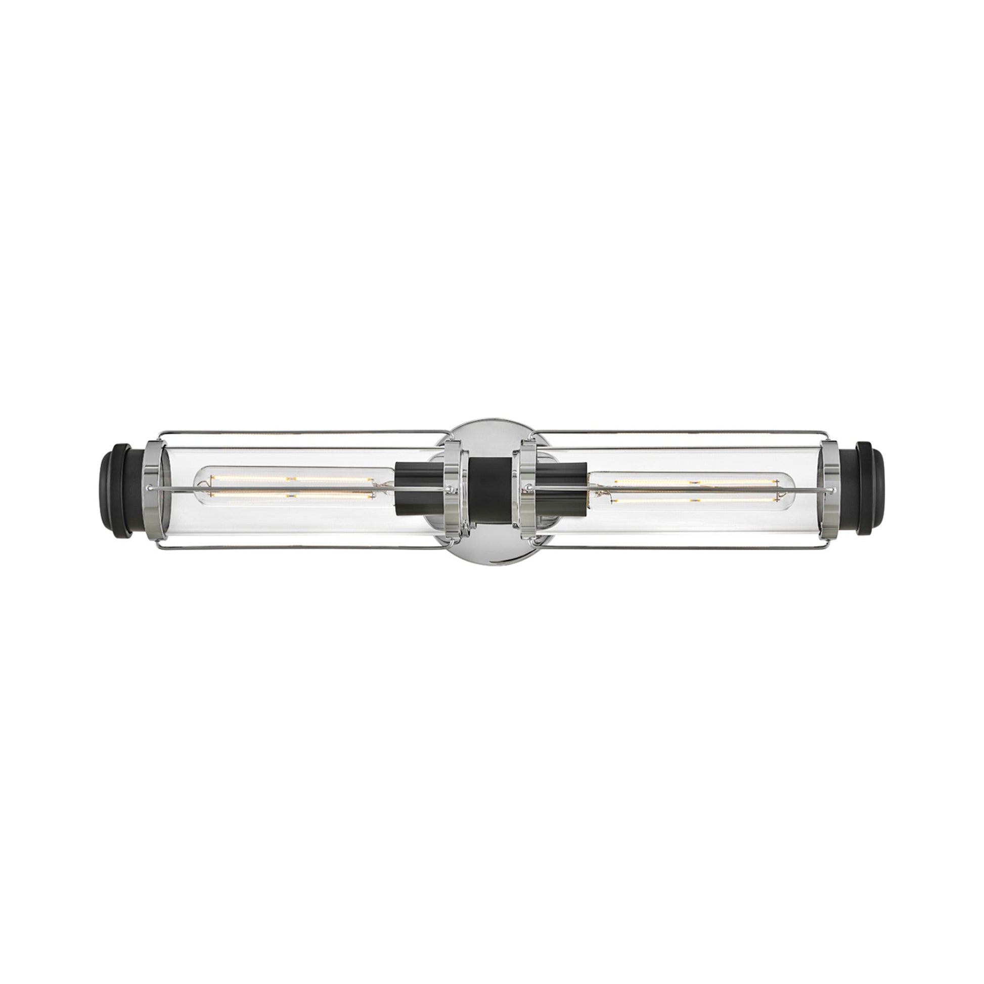 Masthead Bath Wall Light in Chrome (2-Light).