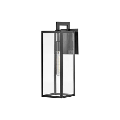 Max Outdoor Wall Light in Medium/Black.