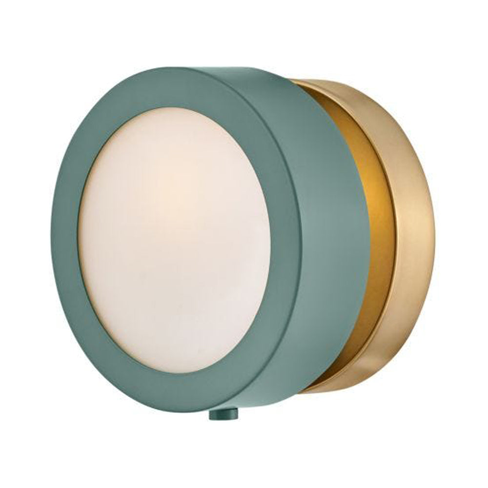 Mercer Wall Light in Sage Green.
