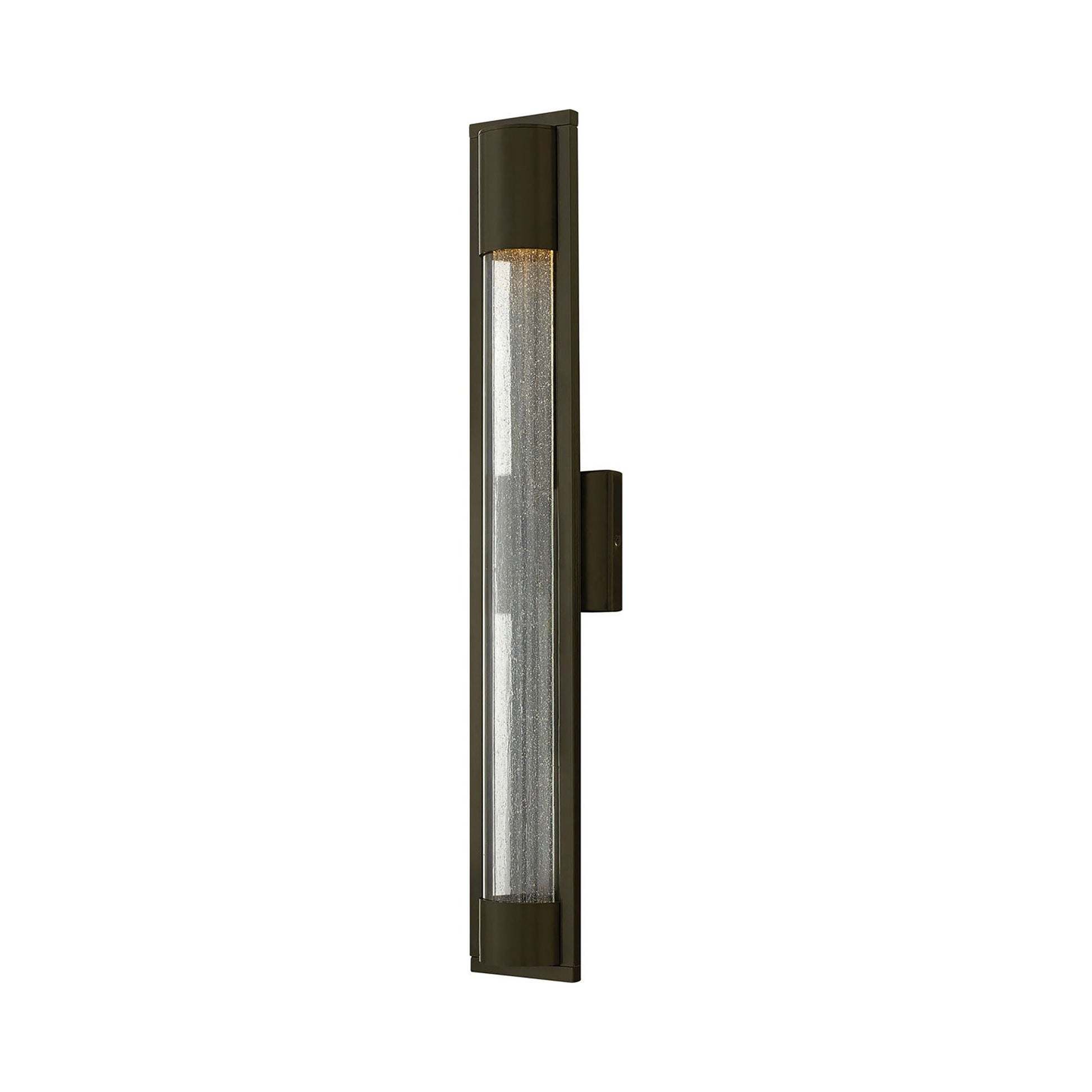 Mist Outdoor Wall Light in Large/Bronze.