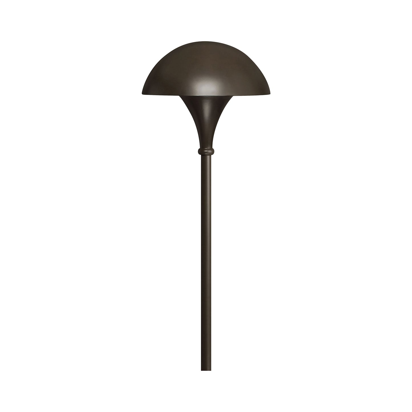 Mushroom Path Light in Bronze.