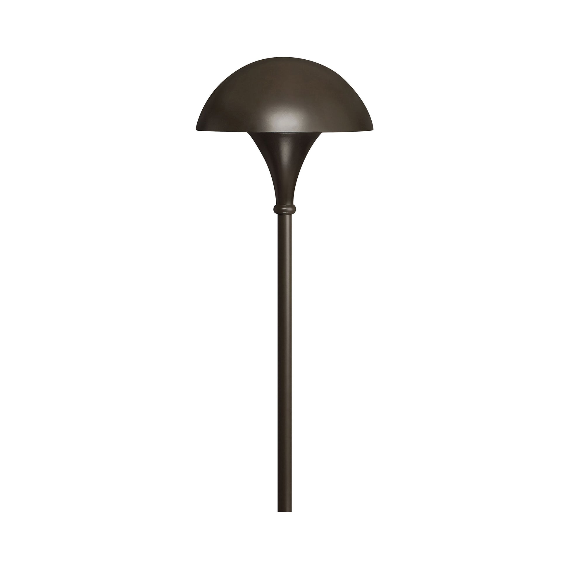 Mushroom Path Light in Bronze.