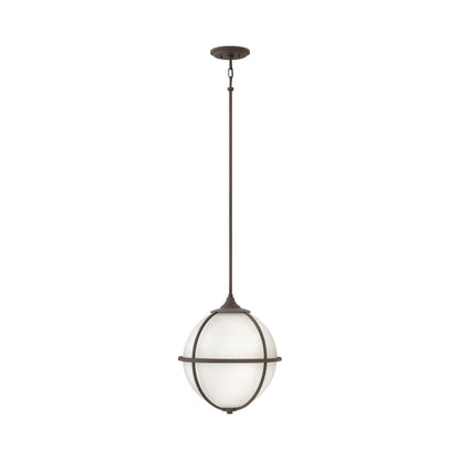 Odeon Pendant Light in Oil Rubbed Bronze.