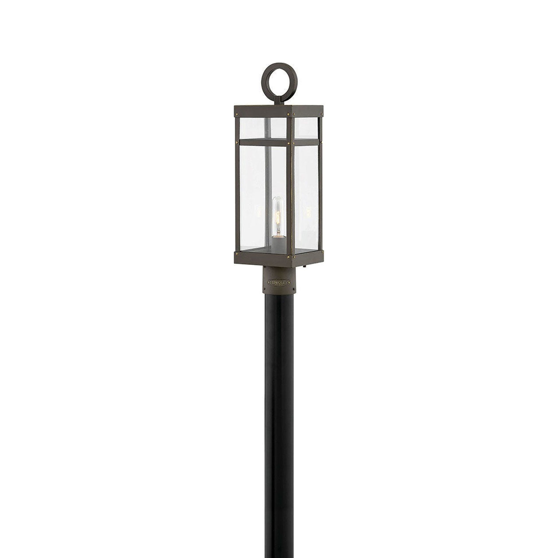 Porter Outdoor Post Light in Oil Rubbed Bronze/LED.