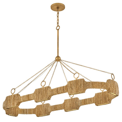 Raffi LED Linear Pendant Light in Detail.