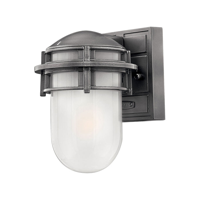 Reef Outdoor Wall Light in Hematite (Small).