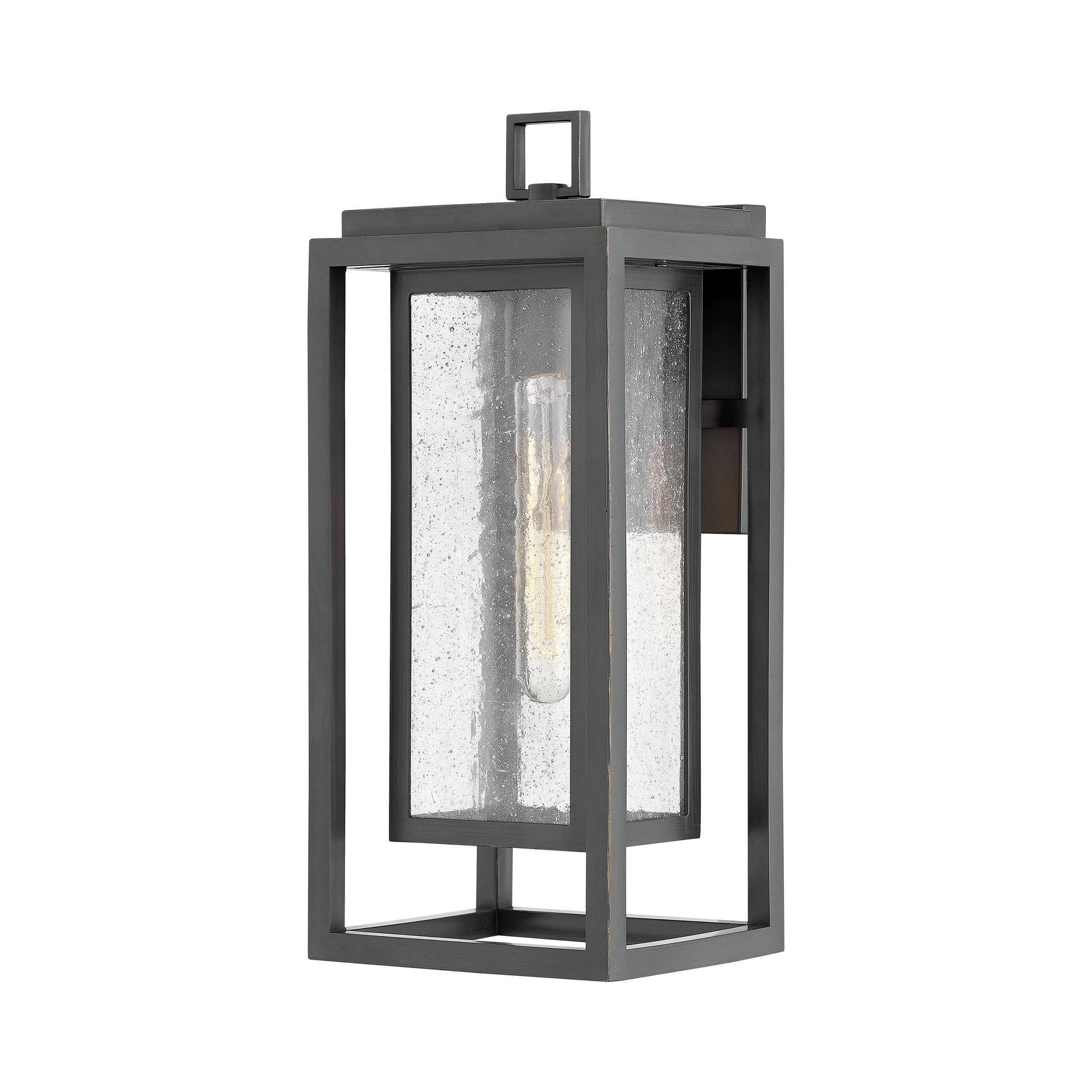 Republic Outdoor Wall Light in Oil Rubbed Bronze (Medium).
