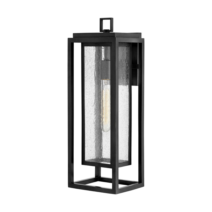Republic Outdoor Wall Light in Black (Large).