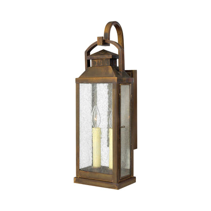 Revere Outdoor Wall Light in Sienna (Medium).