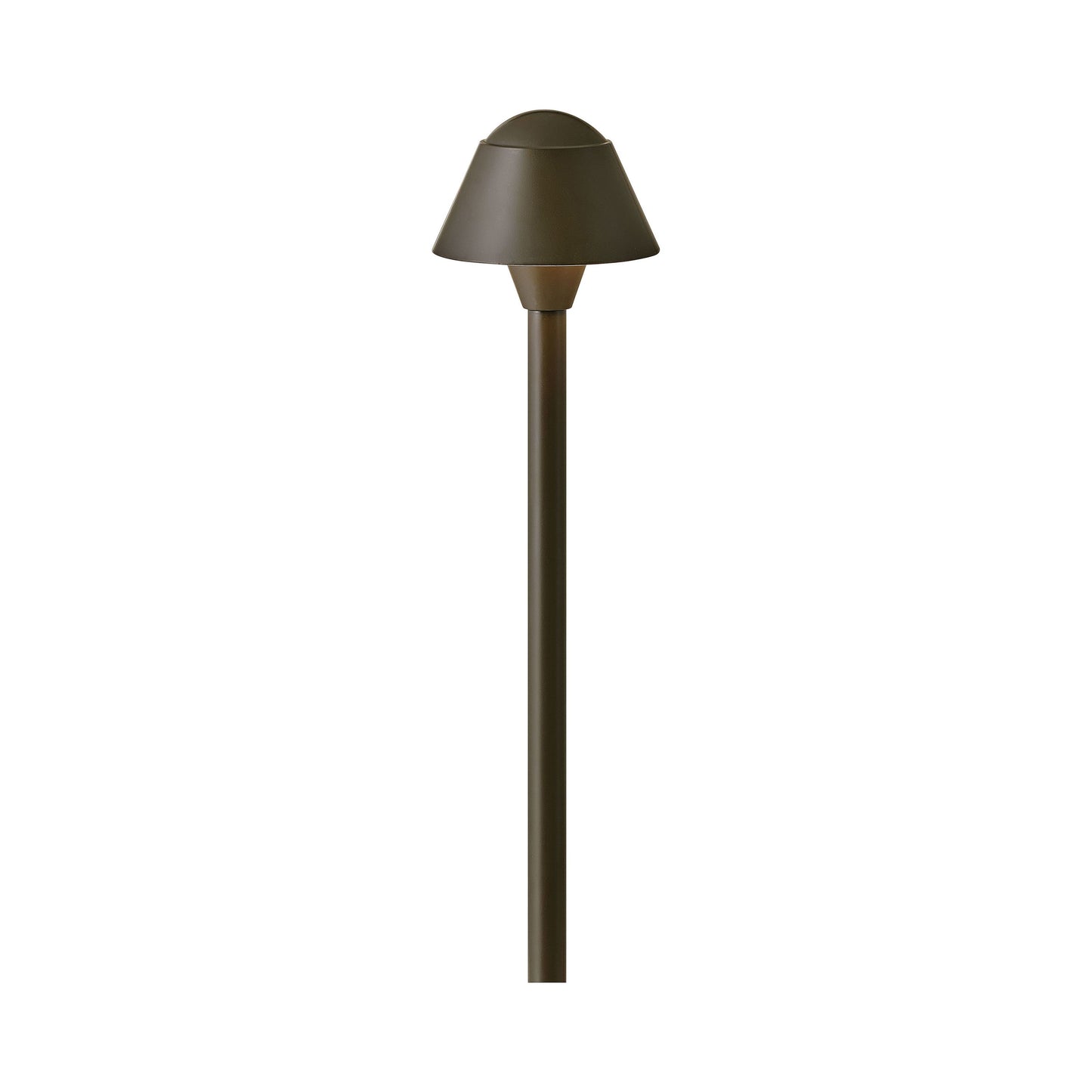 Rex LED Path Light in Medium/Bronze.