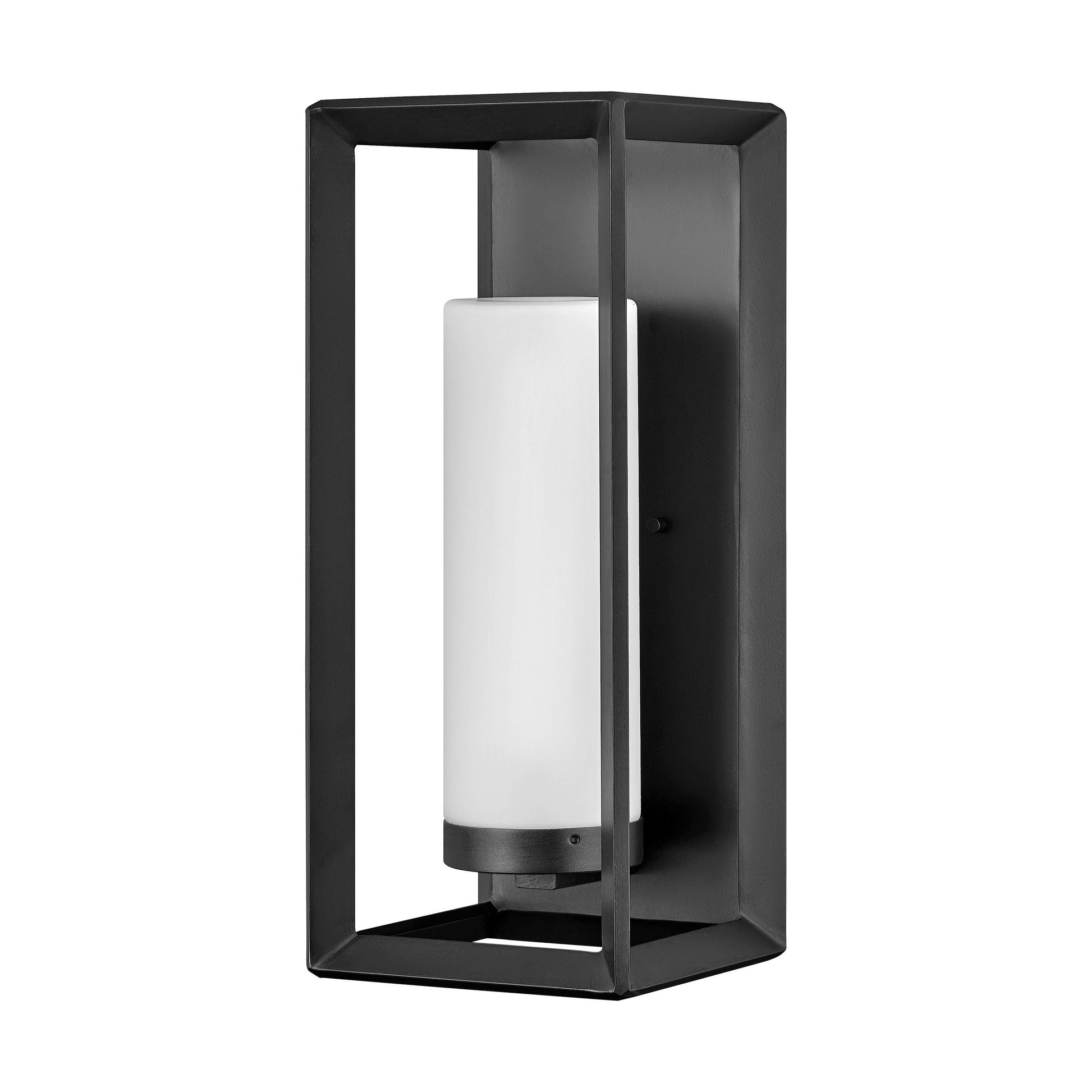 Rhodes Outdoor Wall Light in Large/Brushed Graphite.