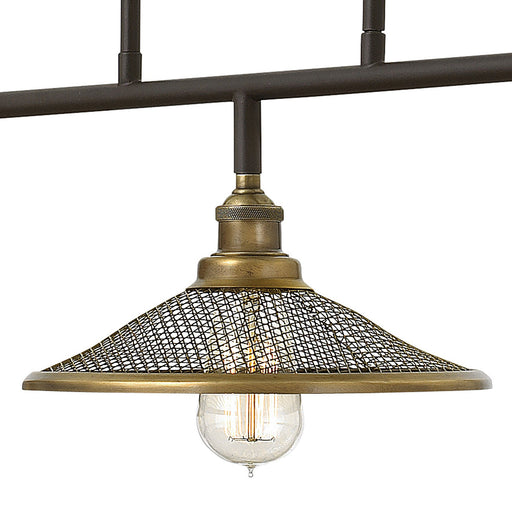 Rigby Linear Pendant Light in Detail.