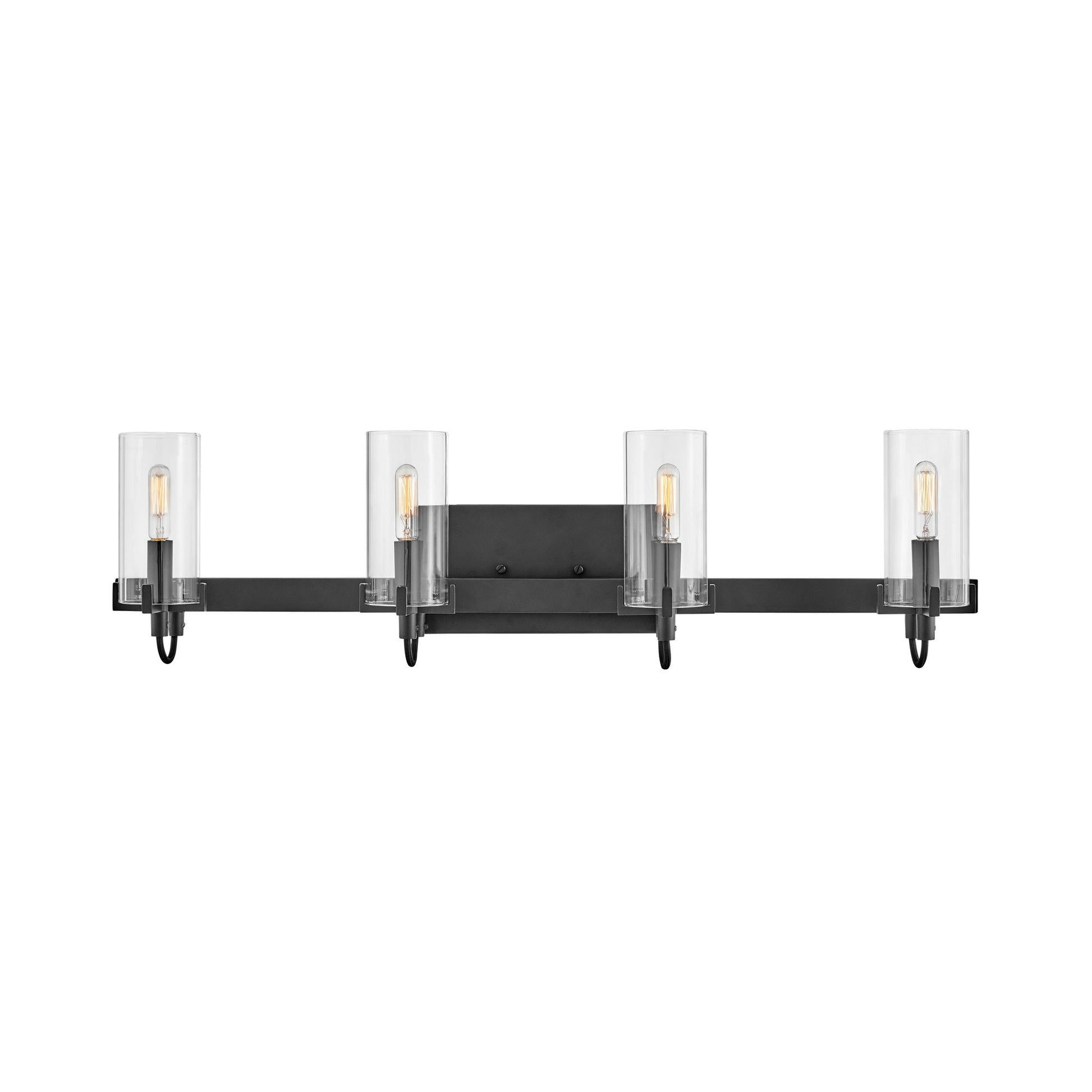Ryden Bath Vanity Light in Black (4-Light).