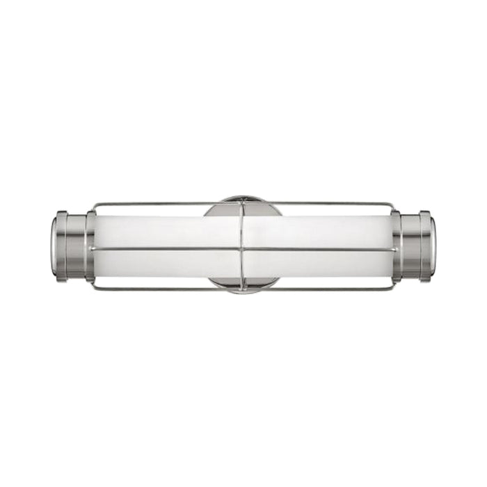 Saylor LED Bath Vanity Light in Polished Nickel (Small).