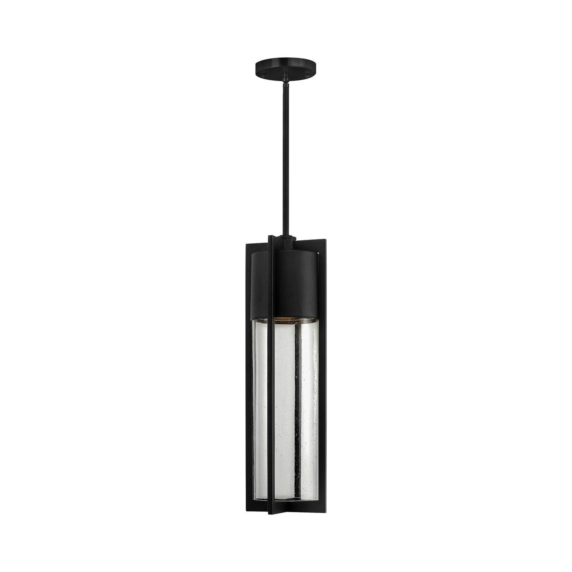 Shelter Outdoor Pendant Light in Medium/Black.