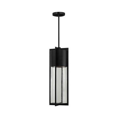 Shelter Outdoor Pendant Light in Large/Black.