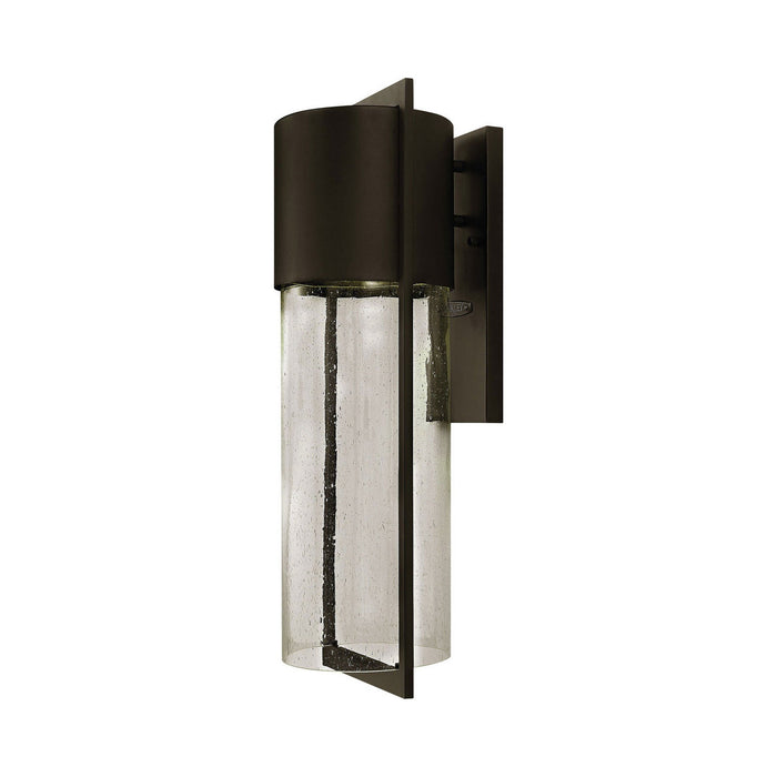 Shelter Outdoor Wall Light in X-Large Round/Buckeye Bronze.