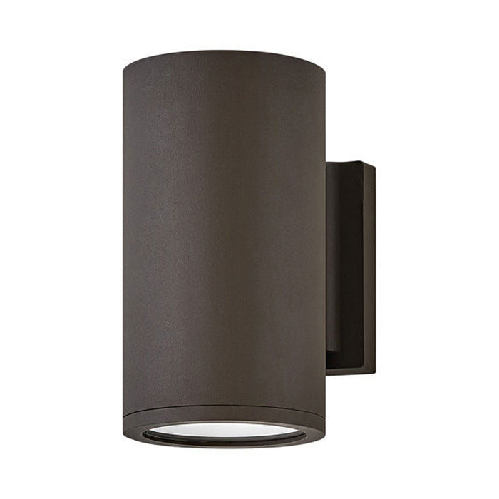 Silo Outdoor Wall Light in Down/Architectural Bronze.