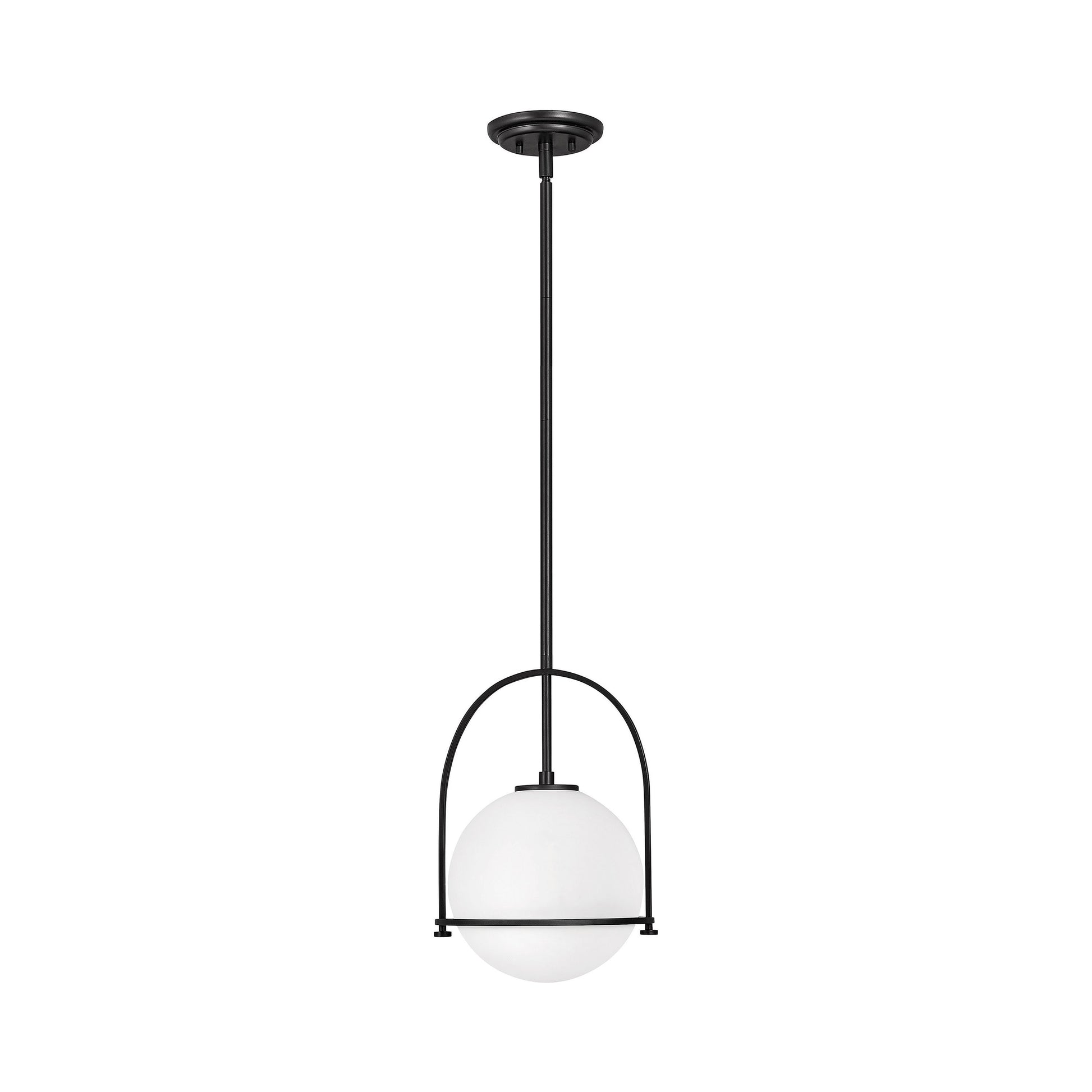 Somerset Pendant Light in Medium/Black.