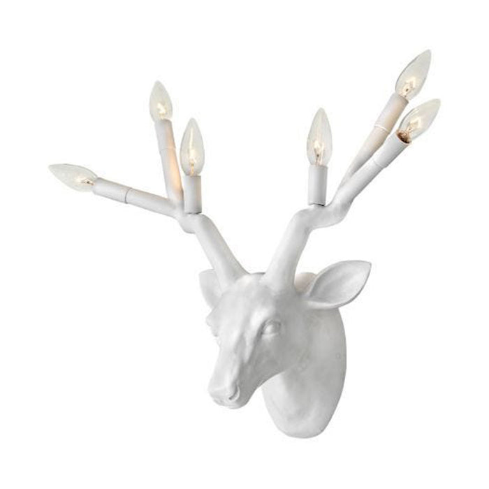 Stag Wall Light in Detail.