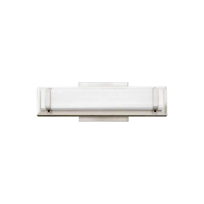 Trement LED Bath Vanity Light in Small/Polished Nickel.