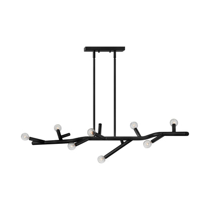 Twiggy Linear Pendant Light in Black.