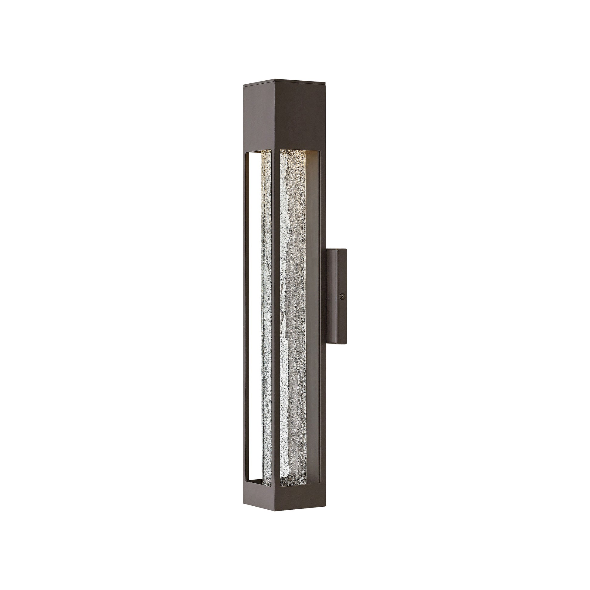 Vapor Outdoor Wall Light in Medium/Bronze.