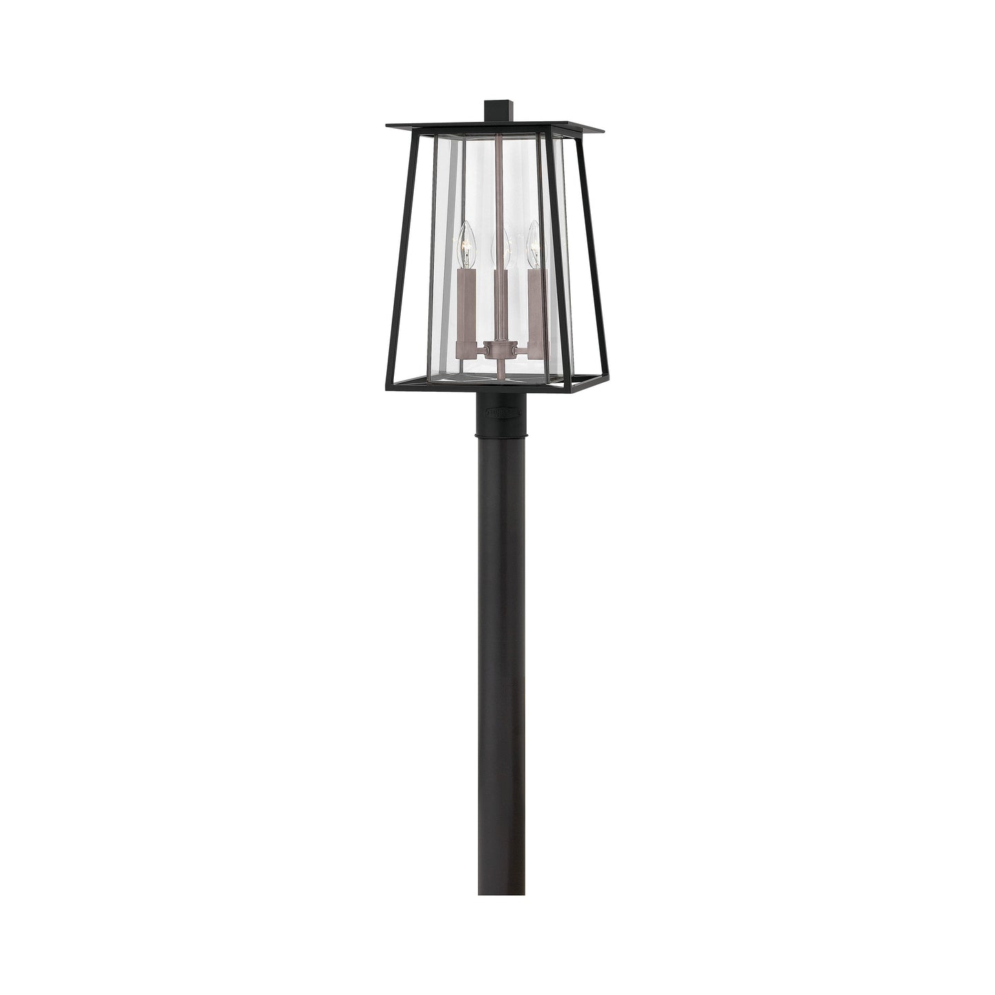 Walker Outdoor Post Light in Black.