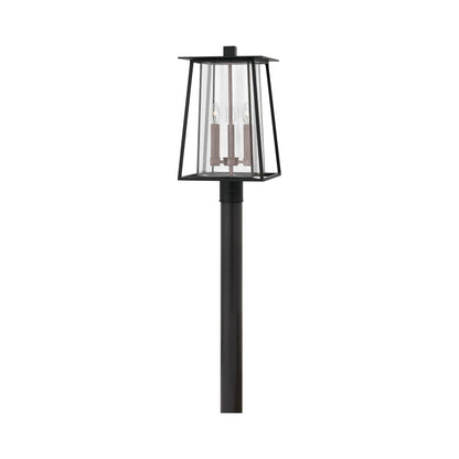 Walker Outdoor Post Light in Black.