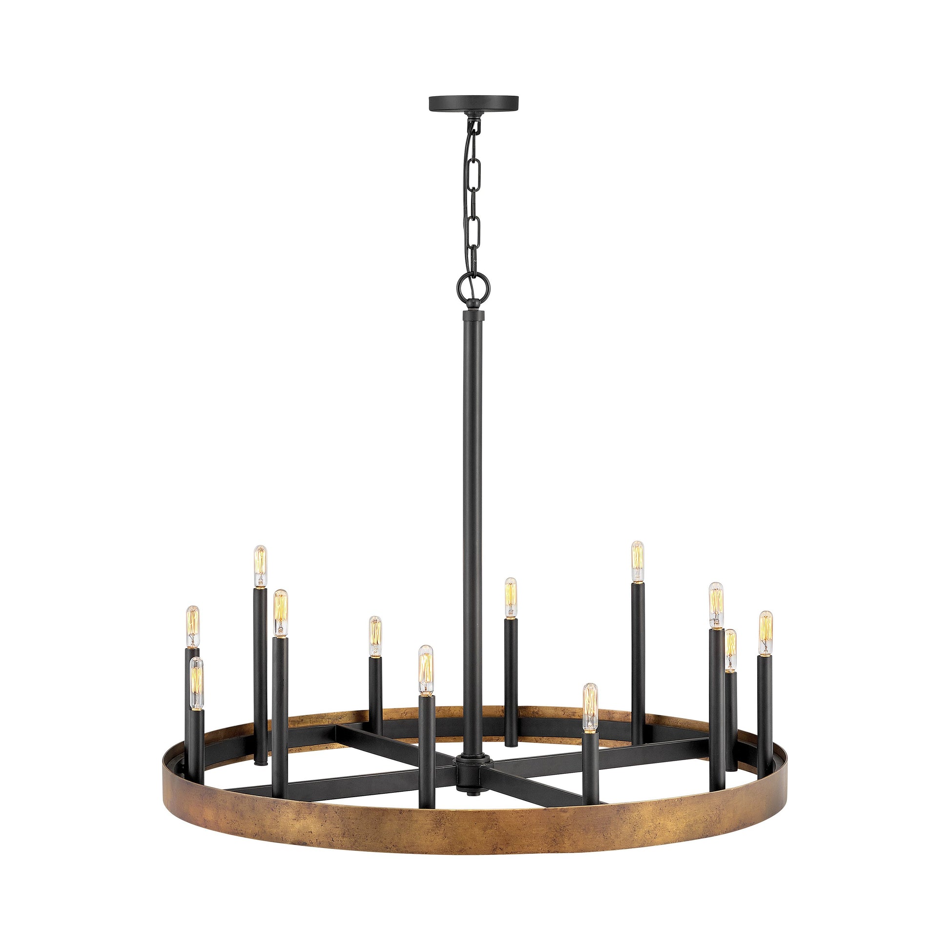 Wells Round Chandelier (12-Light).