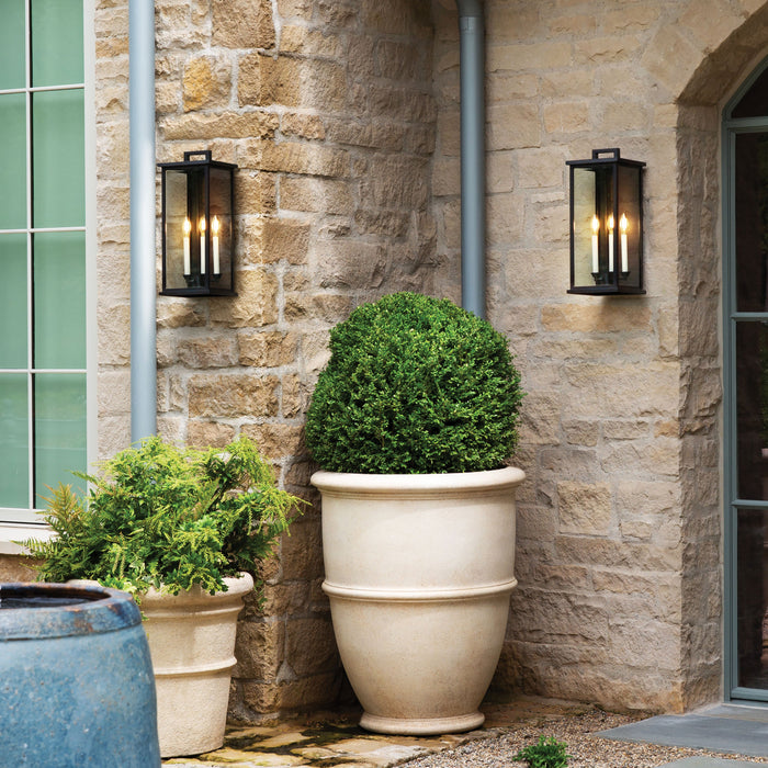 Weymouth Outdoor Wall Light in Outside Area.