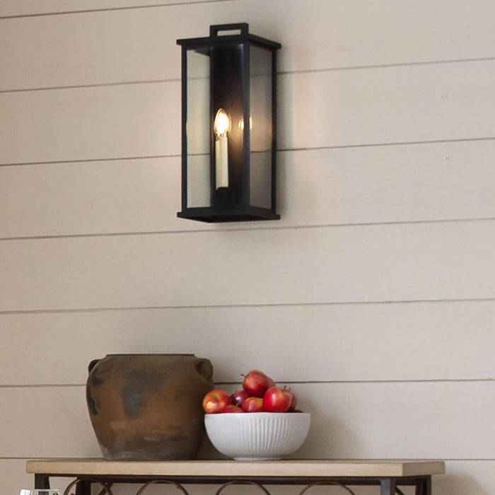 Weymouth Outdoor Wall Light in dining room.