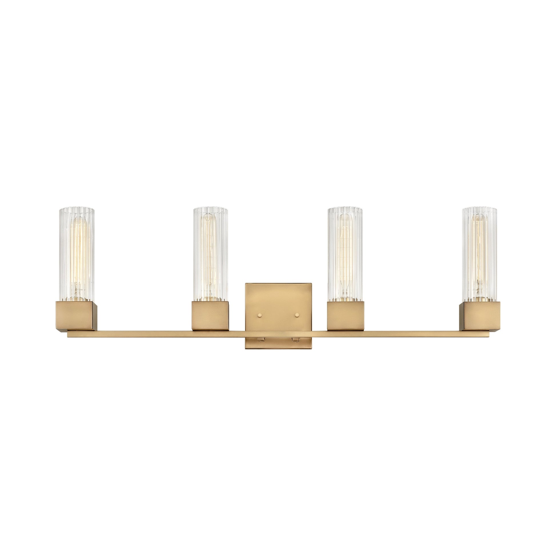 Xander Bath Vanity Light in Heritage Brass (4-Light).