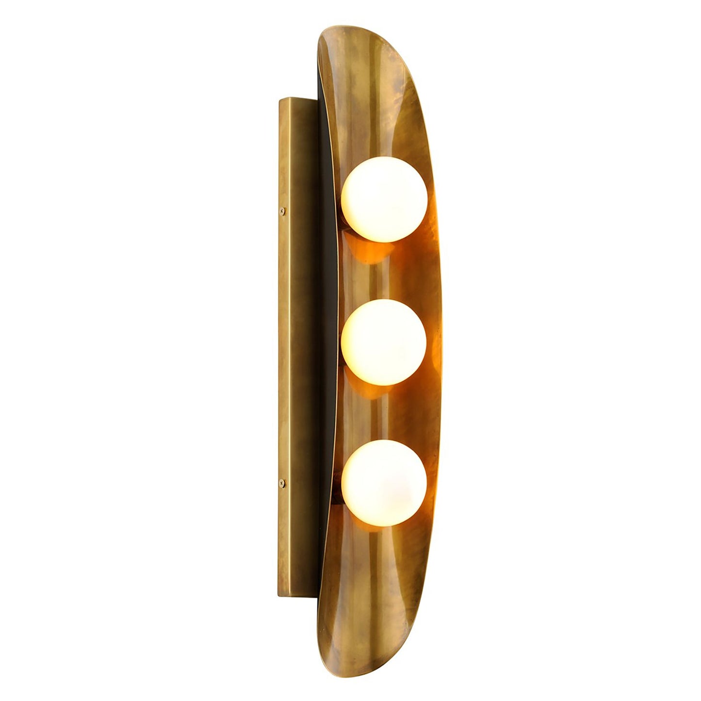 Hopper Wall Light (3-Light).