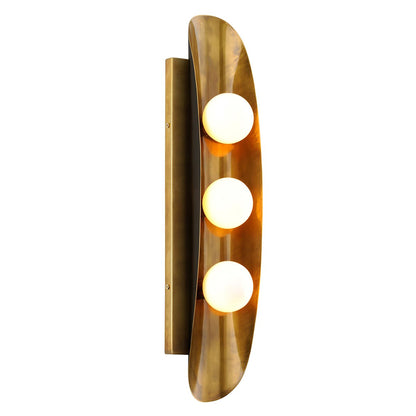 Hopper Wall Light (3-Light).