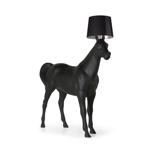 Horse Floor Lamp in Black.