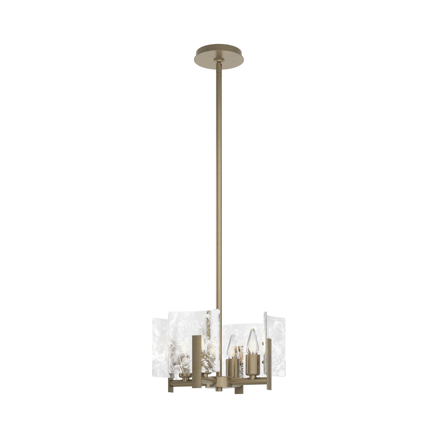 Arc 4-Light Pendant Light in Soft Gold.