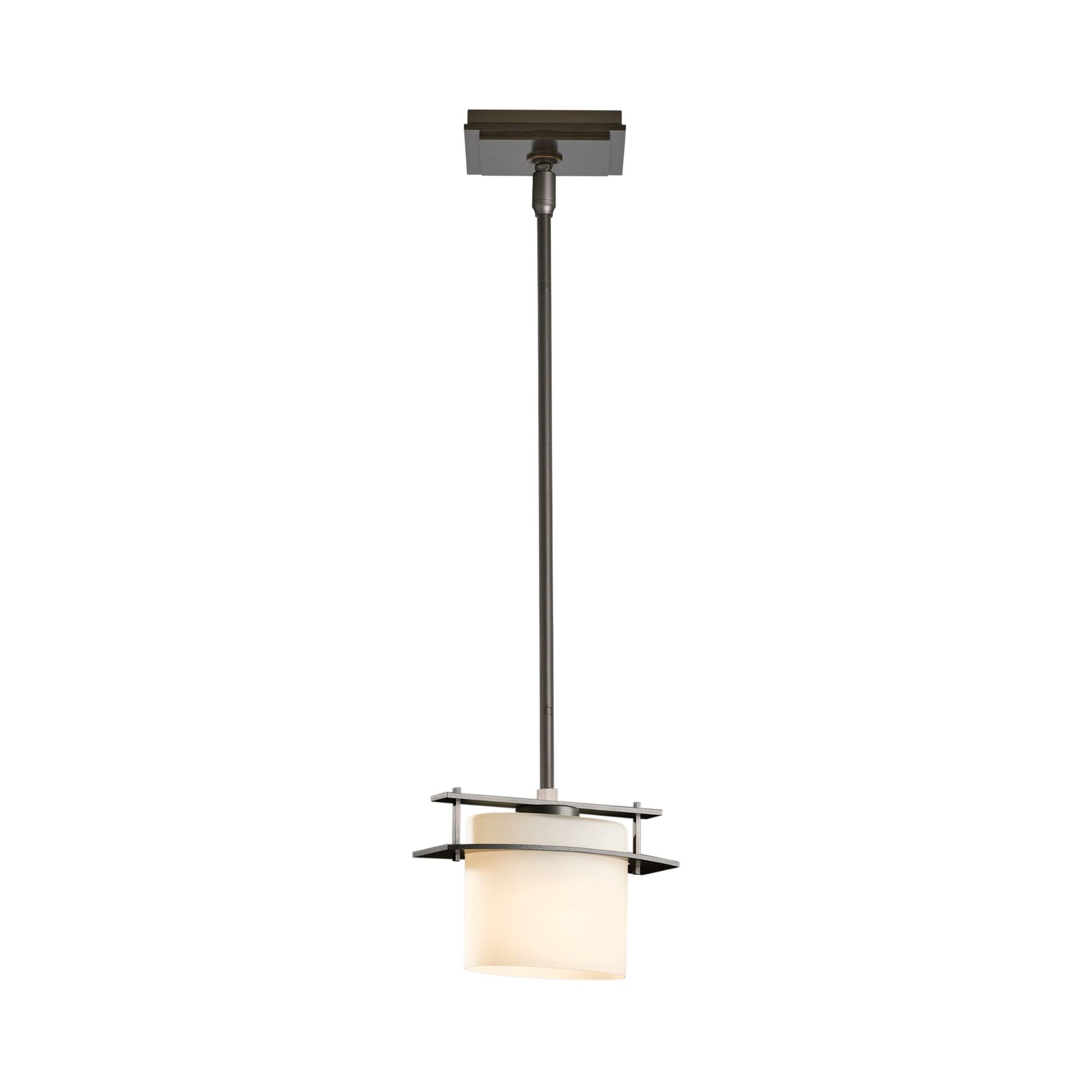 Arc Ellipse Pendant Light in Dark Smoke (Small).