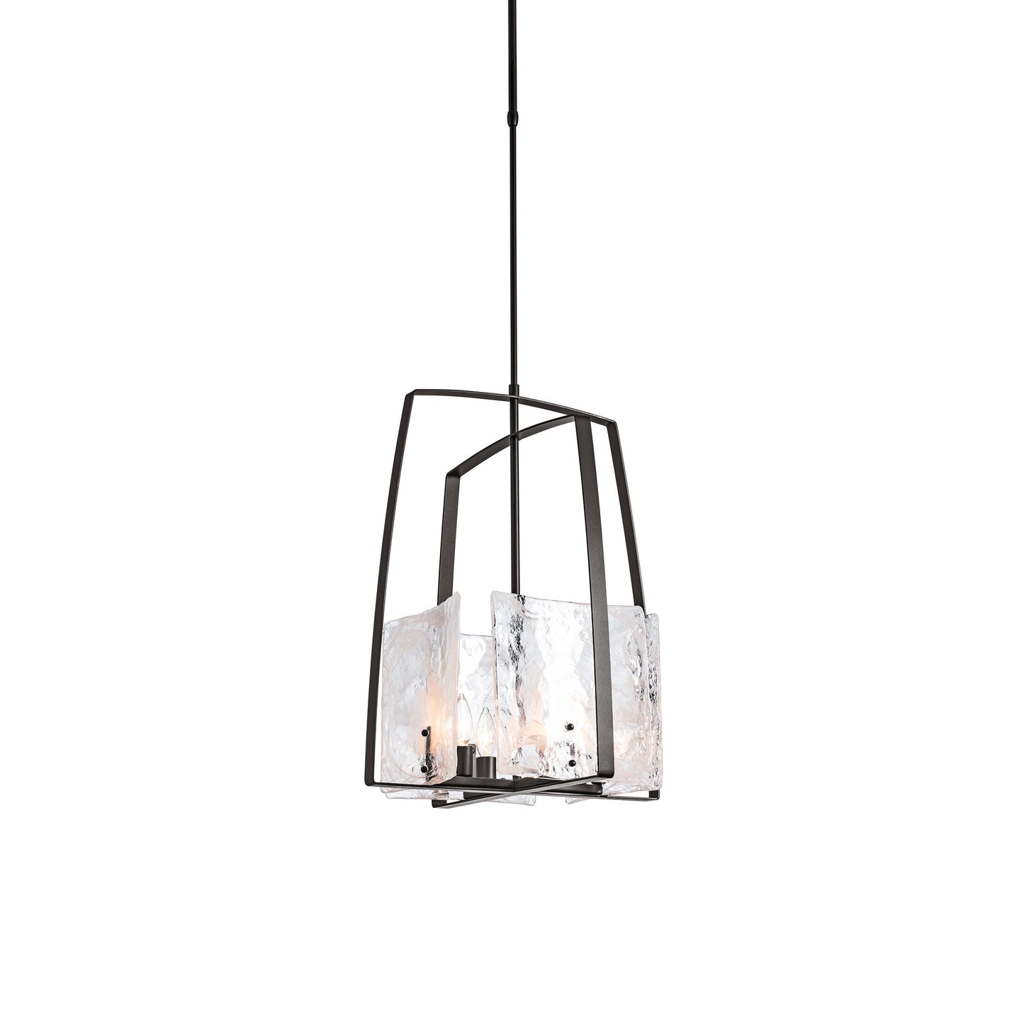 Arc Pendant Light in Dark Smoke (4-Light).