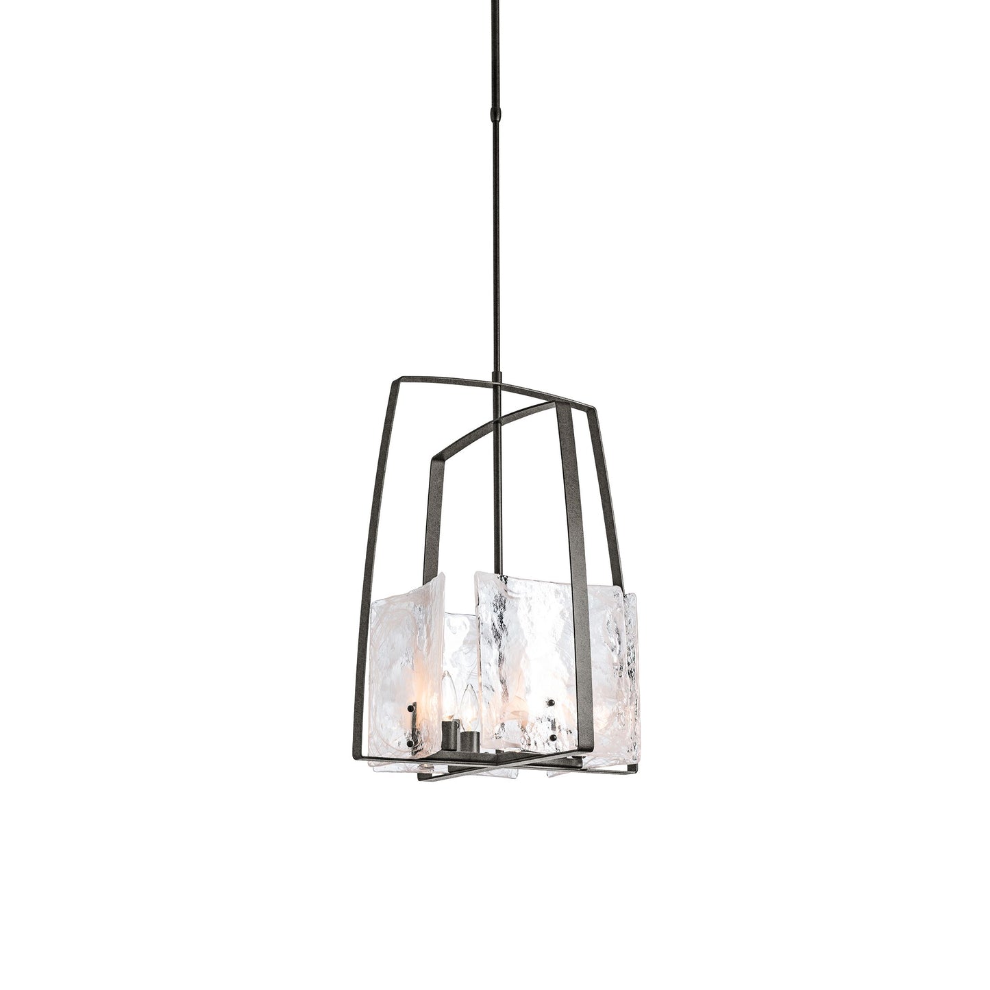 Arc Pendant Light in Natural Iron (4-Light).