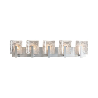 Arc Vanity Wall Light in Vintage Platinum (5-Light).