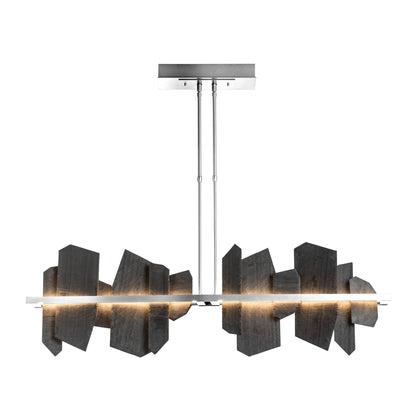 Ardesia LED Pendant Light in Short/Sterling.